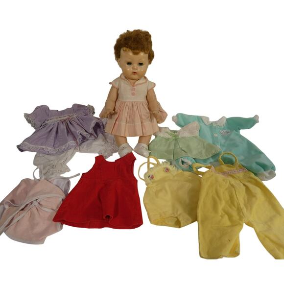 Vintage 1950's American Character Doll Pat#2675644 and 15 Outfits - Picture 1 of 11